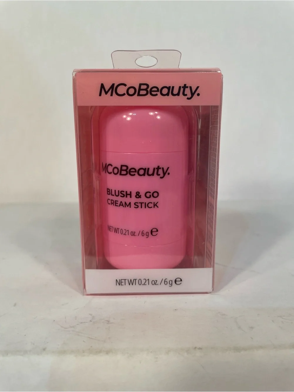 MCoBeauty Blush & Go Cream Stick — Soft Pink